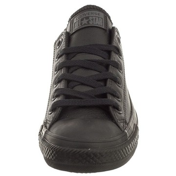 Buty Obuwie Trampki Converse CT All Star OX Czarne Skóra 135253C