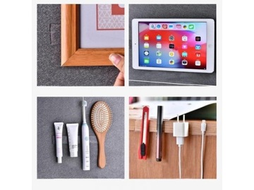 MOCNA TAŚMA WIELOKROTNEGO UŻYTKU DWUSTRONNA NANO 5 METRÓW DŁUGA JAKOŚĆ MOC