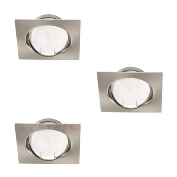 Zestaw 3x TRIBIS II L C/M + żarówka 4,9W 400lm WW