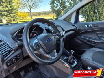 Ford Ecosport II SUV 1.0 Ecoboost 125KM 2016 Ford EcoSport Titanium Led Skorzana Tapicerka Tempomat Nowy Rozrzad, zdjęcie 10