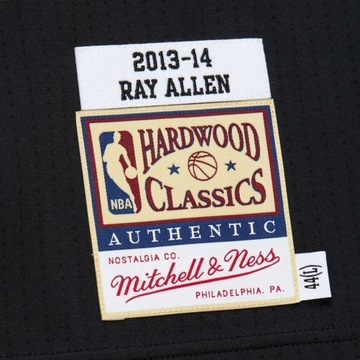 Футболка Mitchell & Ness HEAT 2013 RAY ALLEN ЧЕРНАЯ - L