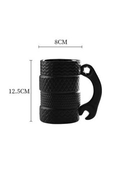 КЕРАМИЧЕСКАЯ КРУЖКА С КЛЮЧОМ + МЕХАНИЧЕСКАЯ ЛОЖКА ДЛЯ МАЛЬЧИКА ВОДИТЕЛЯ