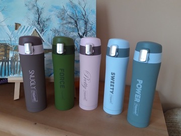 KUBEK TERMICZNY TERMOS Stalowy Bidon 320ml Maestro