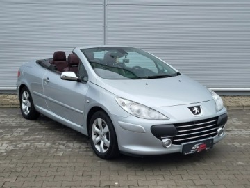 Peugeot 307 II Cabrio 2.0 HDi 16V FAP 136KM 2006 Peugeot 307 CC Skóra, Nawigacja, Komputer, zdjęcie 3
