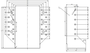 СОЕДИНИТЕЛЬ КРОНШТЕЙНА БАЛКИ WB31 100x170 СЕРТИФИКАТ