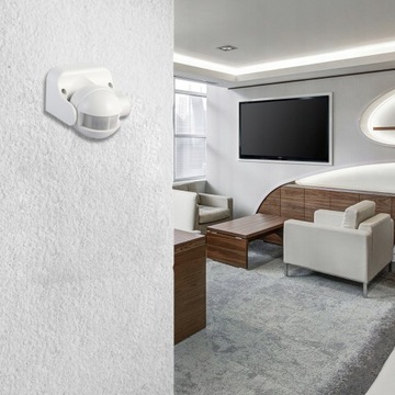 ДАТЧИК ДВИЖЕНИЯ СУМЕРКИ, светодиодный IP44, монтаж PIR