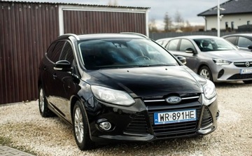 Ford Focus III Kombi 1.6 Duratorq TDCi DPF 115KM 2012 Ford Focus 1.6 TDCI 115KM PDC Navi Led grzana szyba serwis ASO 1.6 Diesel, zdjęcie 7