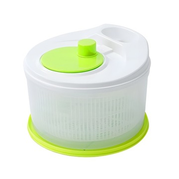 WIRÓWKA DO SAŁATY SUSZARKA DUŻA MISKA DO WARZYW OWOCÓW OSUSZACZ CEDZAK 2.7L