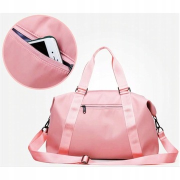 ВМЕСТИМАЯ ДОРОЖНАЯ СПОРТИВНАЯ СУМКА Черная