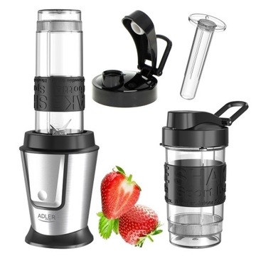 BLENDER PERSONALNY DO KOKTAJLI ZESTAW 800W AD4081