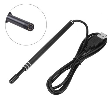 Эндоскопическая камера для осмотра ушей 5,5 мм L8, чистящий отоскоп