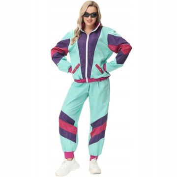 STRÓJ DRESIARZA DRESA DRES LATA 80-TE KOLOROWY2XL