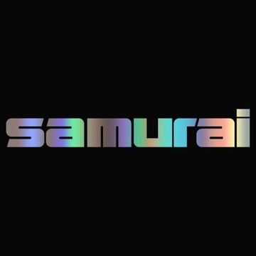 NÁLEPKA VOZIDLOVÉ NÁPIS SAMURAI VINILOVÁ TABULKY