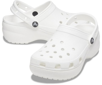buty Crocs Classic Platform Clog - White