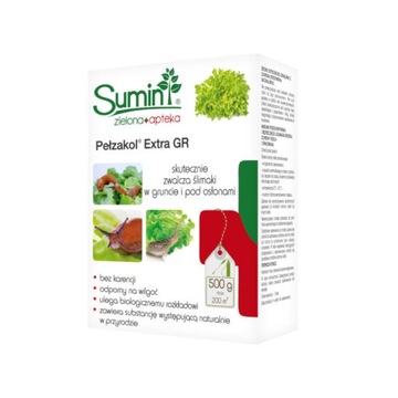 PEŁZAKOL EXTRA GR 500G SUMIN ŚLIMAKOBÓJCZY ZWALCZA