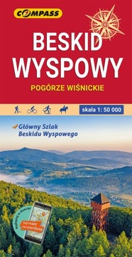 Beskid Wyspowy Kasina Kasinka Jurków mapa Compass