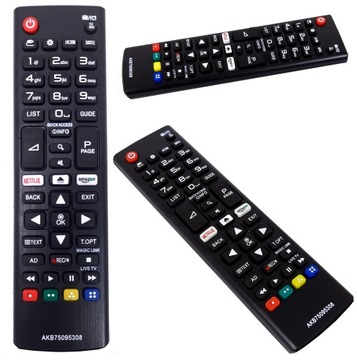 PILOT UNIWERSALNY DO LG SMART TV Z AMAZON NETFLIX