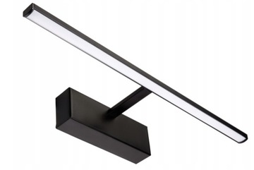 KINKIET LED ŁAZIENKOWY NAD LUSTRO 9W 40CM CZARNY