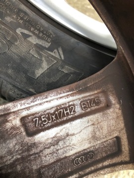 ДИСКИ AUDI ОРИГИНАЛЬНЫЕ 7.5Jx17H2 ET45 8K0601025CE