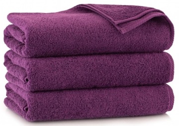 ZWOLTEX ręcznik KIWI 2 fioletowy 50x100 BAWEŁNA EGIPSKA