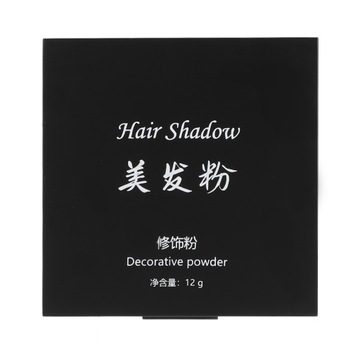 Прессованная пудра для теней для волос Белая пудра для временного ОМ.