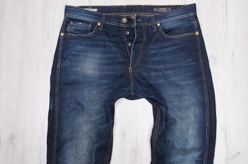 JACK&JONES ERIK ANTI FIT JEANS spodnie męskie PREMIUM 36/34 pas 92