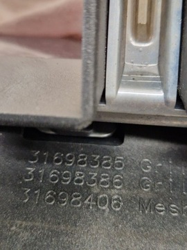 СНЯТИЕ РЕШЕТКИ VOLVO XC90 II ПОДЪЕМНИК ДЛЯ КАМЕРЫ 31698400