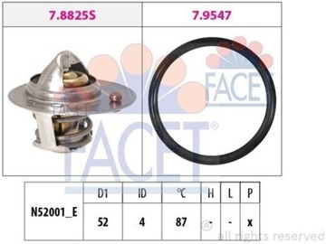 TERMOSTAT MITSUBISHI MIRAGE VI 1.0 1.2