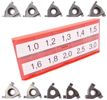 PŁYTKI 16ER DO PIERŚCIENI PŁYTKA DO KANAŁKÓW ROWKÓW ZEWNĘTRZNYCH 1- 3mm