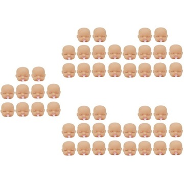 50 штук материалов для изготовления куклы. Маленькие кукольные головы