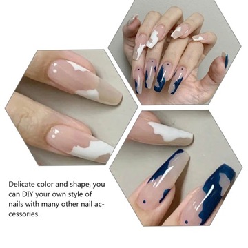 1 Надавите на накладные ногти