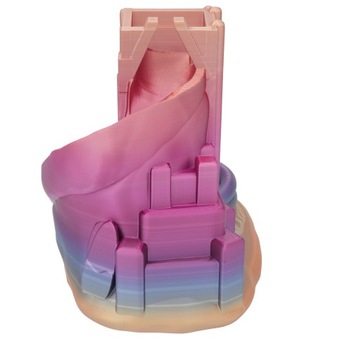Бассейн с горкой и башней для игры в кости - Rainbow Candy Dice Tower