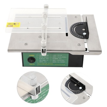 Мини-модель настольной пилы, точность DIY