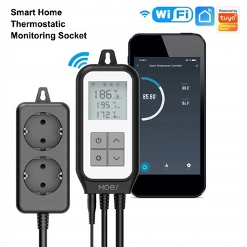 Розетка WiFi Регулятор температуры в теплице