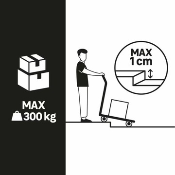 ПРОЧНАЯ СКЛАДНАЯ КОЛЯСКА макс. нагрузка 300 кг