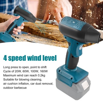 Mini dmuchawa strumieniowa 130000 obr./min ręczna turbofan suszarka