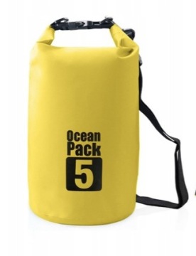 WOREK WODOODPORNY OCEAN PACK DRY BAG TORBA 5L ŻÓŁTY