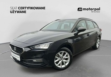 Seat Leon IV Sportstourer 2.0 TDI CR 150KM 2023 Seat Leon Sportstourer Style Pakiety, FV 23, ACC, Bezwypadkowy, Salon Pol