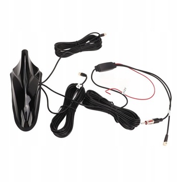 Antena płetwa rekina GPS FM WIFI DAB 4W1 12V