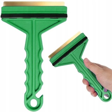 ЛАТУННЫЙ СКРЕБОК ДЛЯ АВТОМОБИЛЬНЫХ ОКОН, РЕЗИНОВЫЙ СКРЕБОК