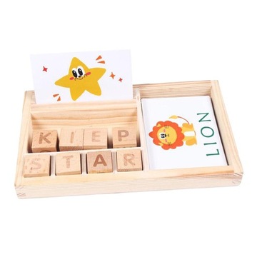 Spell Learning Game Matching Letter Spelling Toy