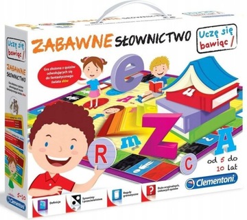 Gra planszowa Zabawne słownictwo Clementoni