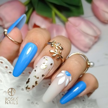 Boska Nails Lakier hybrydowy Do Paznokci NIEBIESKI 6ml
