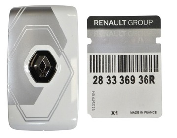 Nakładka obudowa na kartę tył romby RENAULT ORYG.