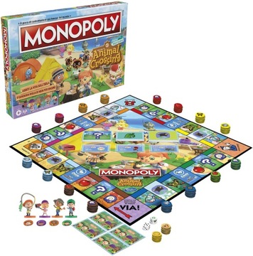 НАСТОЛЬНАЯ ИГРА HASBRO MONOPOLY ANIMAL CROSSING PL