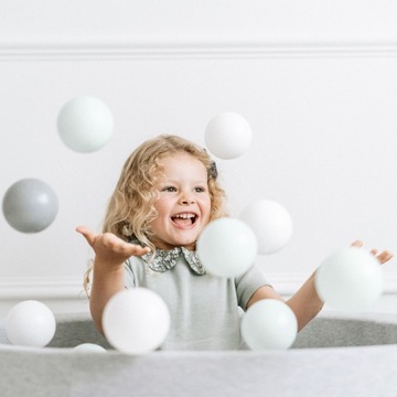 СУХОЙ БАССЕЙН сухой для шариков ДЕТСКИЙ Вместительный сейф FUN 90x30 см