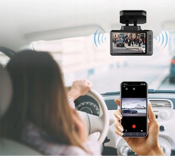 Видеорегистратор T8DUAL 4K SONY IMX335 Wi-Fi GPS