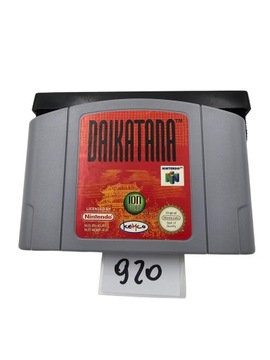 NINTENDO 64 DAIKATANA ORYGINAŁ