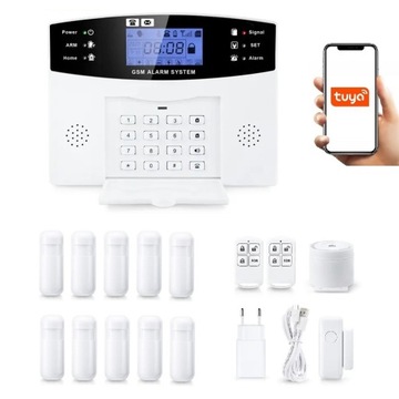ALARM BEZPRZEWODOWY SYSTEM GSM WiFi TUYA POLSKI