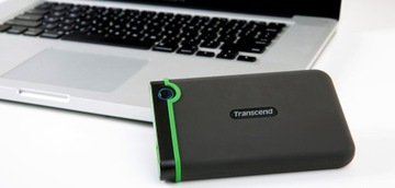 Dysk zewnętrzny HDD Transcend StoreJet 25M3S 1TB Szary